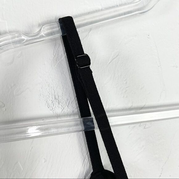 Express Black Sleeveless Boned Sweetheart Smocked Jumpsuit XS - Picture 3 of 6